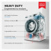 Washing Machine: Bosch 7 kg 5 Star Fully-Automatic Front Loading Washing Machine (WAJ2416SIN, Silver, AI active water plus, In-Built Heater)